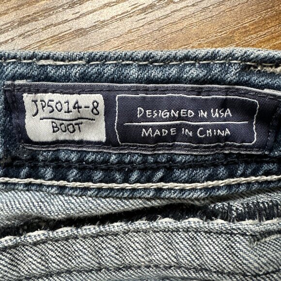 Miss Me Jeans Womens 27 Signature Boot Bootcut Denim Pants  JP5014-8 - Picture 8 of 11